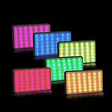 Селфі спалах ADDWING VL-1158 RGB 8 W 2700-6500 K/ 2000MA, фото 4
