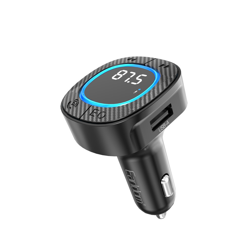 Fm Modulator MP3 Car Charger 3.0A 1U 1C Earldom ET-M106, фото 1