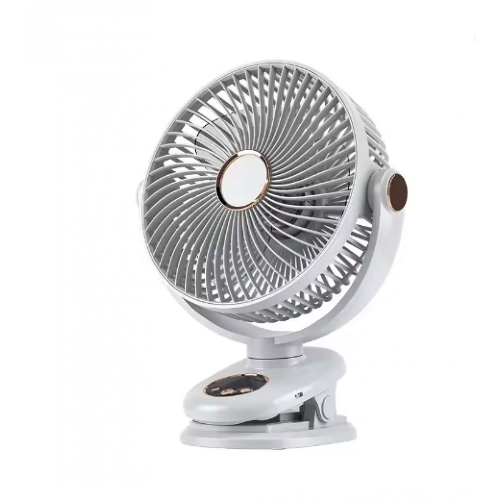 Портативний вентилятор M9 бежевий, фото 1