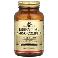 Амінокислотний комплекс, Essential Amino Complex, Solgar, 90 вегетаріанських капсул