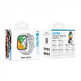 Smart Sports Watch (Call Version) Hoco Y28 — Silver, фото 3