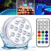 Водонепроникний RGB світильник з пультом, EL-2070 / Світильник для акваріума / Світлодіодне підсвічування