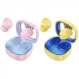 Bluetooth гарнітура TWS Hoco EW111 — Yellow, фото 6