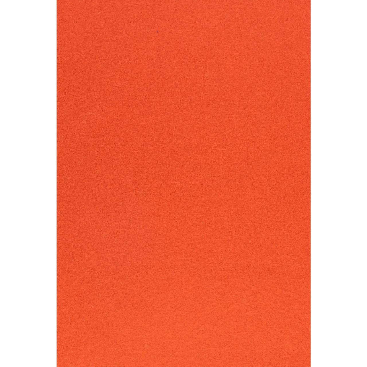 Набір Фетр Santi м&lsquo;який, морквяний, 21*30см (10л)