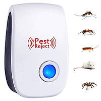 Відлякувач гризунів та комах Electronic Pest Repeller / Електронний ультразвуковий відлякувач