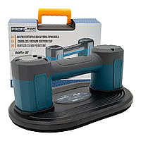 Потужна акумуляторна вакуумна присоска PROFI-TEC HoldPro 180 : з АКБ 12V 1.5 Ah + ЗП (007063) EHA