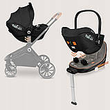 База з автокріслом Lionelo MOXIE I-SIZE SET BLACK CARBON, фото 4
