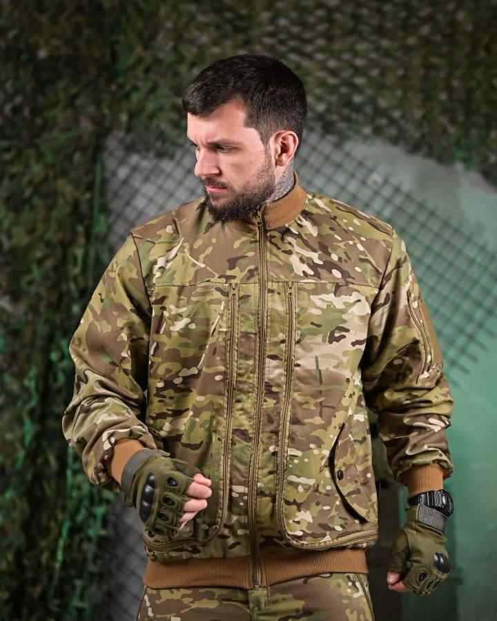 Тактична вітрівка мультикам OBLIVION Aviator для літа з манжетами ДЛ7119 ТМ, фото 1