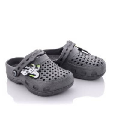 Тапки дитячі матеріал гума розмір 20-27 колір показаний на зображенні в пакованні від 8 шт., фото 1