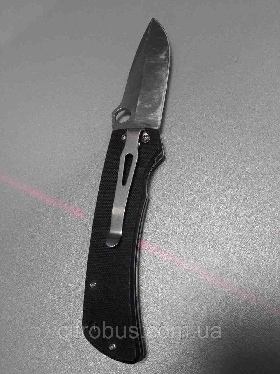 Сувенірний туристичний похідний ніж Б/У Skif Hole Black IS-007, фото 1