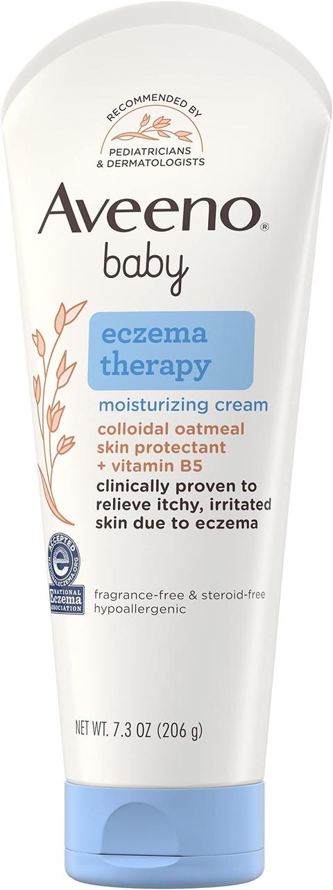 Дитячий крем проти екземи Aveeno Baby Eczema Therapy 206 г, фото 1