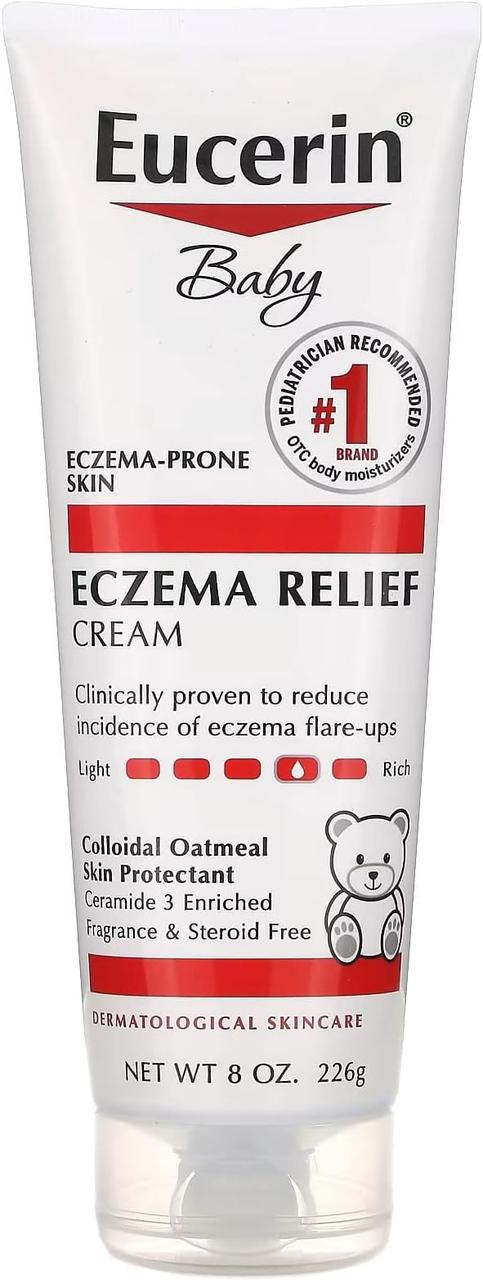 Дитячий крем проти екземи Eucerin Eczema Relief for Baby Body Cream 226 г, фото 1
