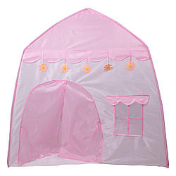 Дитячий ігровий намет будиночок для дівчаток 125×100×120 см намет будиночок для дітей Рожевий HP-S-1NDP