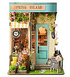 Бук Нук Весняний острів Інтер'єрний конструктор Spring Island DIY Book Nook Kit SQ-46, фото 3