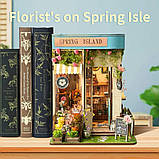 Бук Нук Весняний острів Інтер'єрний конструктор Spring Island DIY Book Nook Kit SQ-46, фото 5