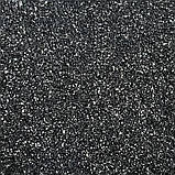 Глітер (блискітки), 1\ 128 (0.2 мм), колір чорний, арт 018228, упаковка ≈ 6,5 грам (з урахуванням баночки), Чорний, фото 3