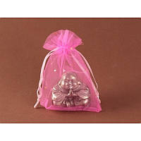 Мішечок для паковання подарунка рожевий 10 шт.