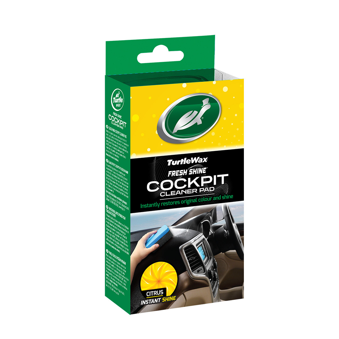 Turtle Wax 51680 Губка для очищення панелі приладів "Цитрус" Cockpit Cleaner Pad 1 шт