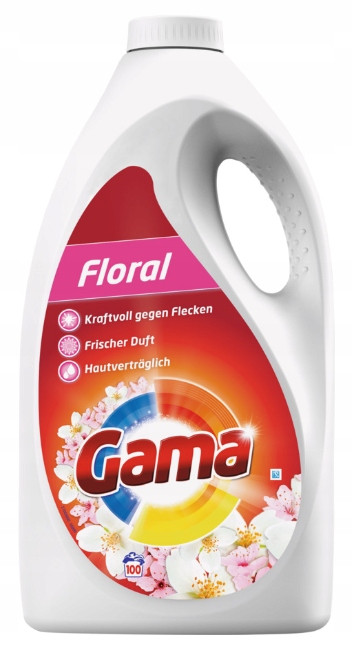 Гель для прання Gama Floral на 100 прань 5 л