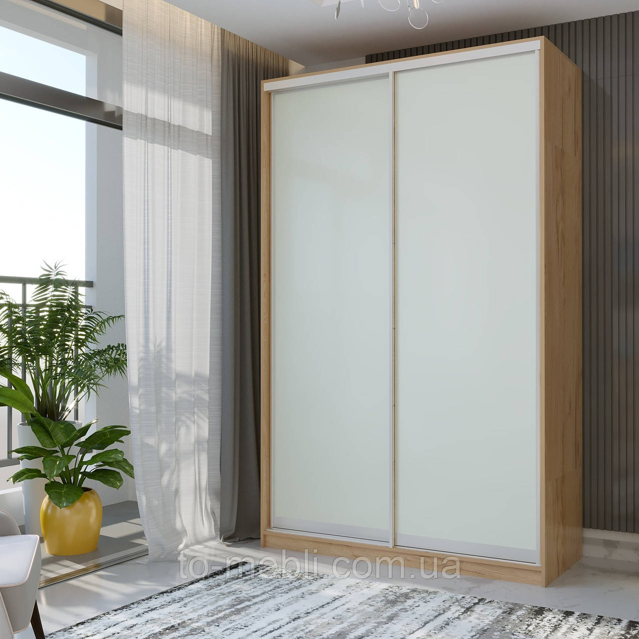 Шафа купе дводверна Light (120х45х220) Viant
