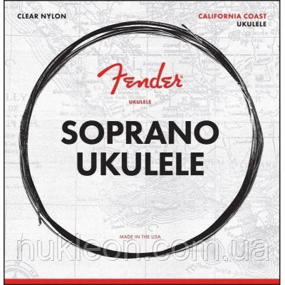 Популярний! Струни для гітари Fender Soprano Ukulele Strings (227874) - Краща якість тільки на Nukleon.com.ua
