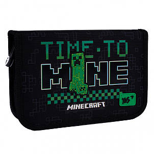 Пенал YES PH-04 2відворота Minecraft Time 533631, фото 2