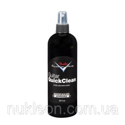 Популярний! Засіб для догляду за гітарою Fender Custom Shop Guitar Quick Clean 16oz 473 ml (229709) - Краща якість тільки на