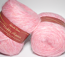 Пряжа Fluffy Alpaca Avanti Yarn-020 рожевий