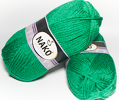 Пряжа Sport Wool-11347 насичено-зелений