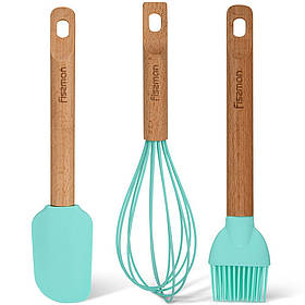 Набір приладдя для випікання 3 предмети силіконові Fissman 1209 - MegaLavka