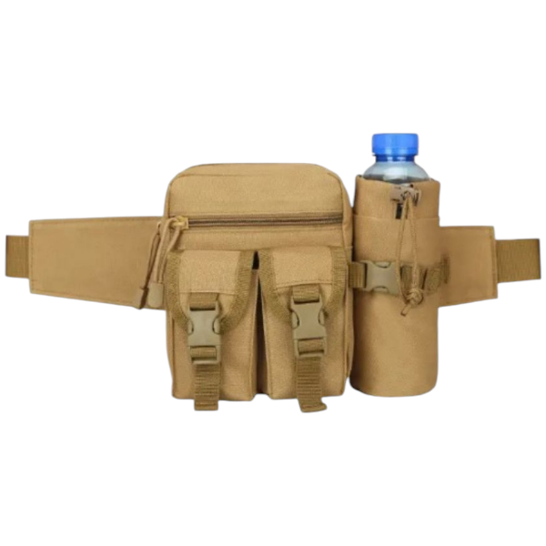 Тактическая поясная сумка койот