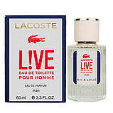 Парфуми чоловічі Lacoste Live Lacoste 60 мл, фото 4