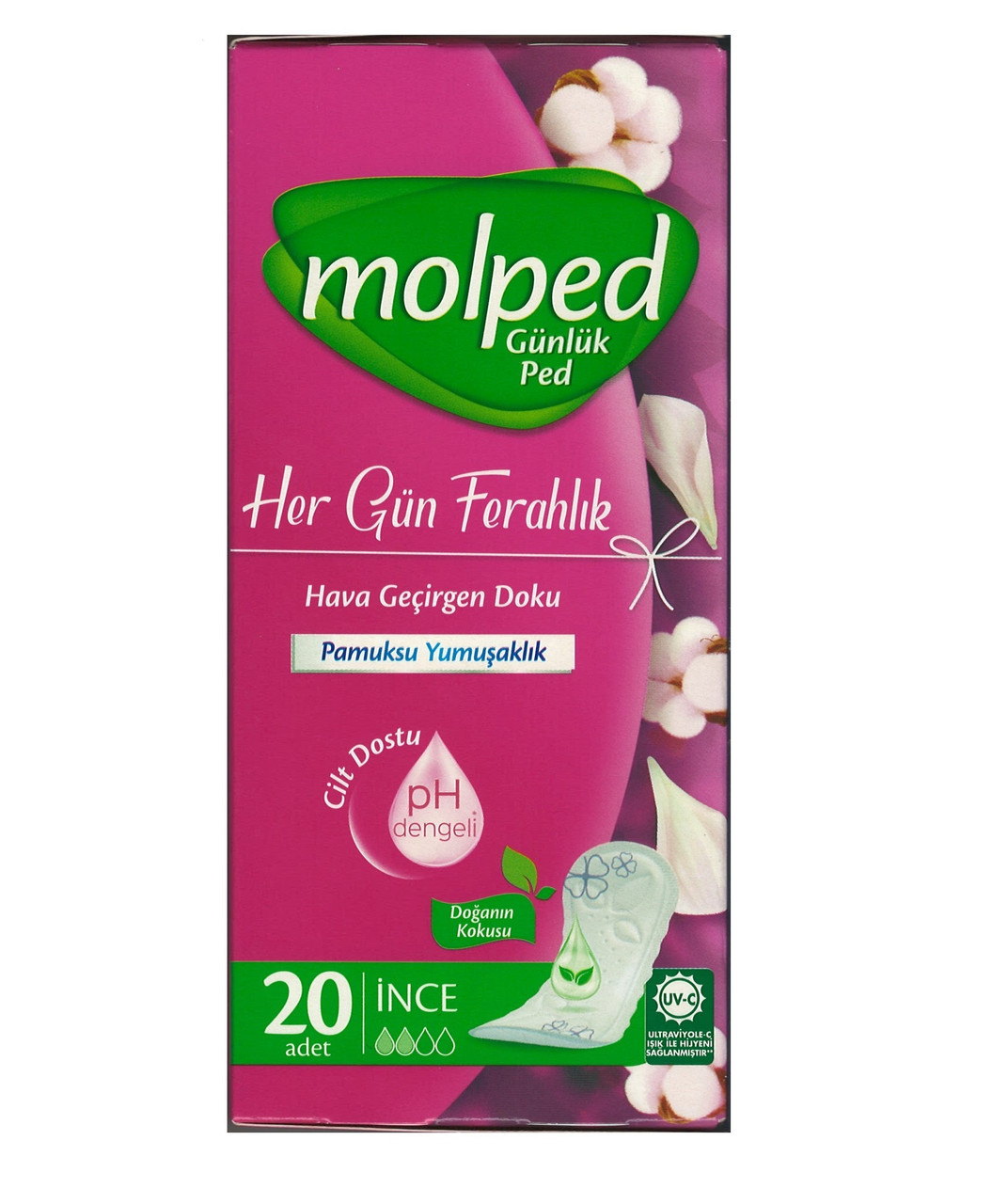 Прокладки щоденні Molped Daily 20 шт Fresh Deo, фото 1