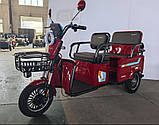 Електричний трицикл з кузовом SOK X3 МАХ 2000W-72V-28Ah шини 10" купити в інтернет-магазині, фото 4