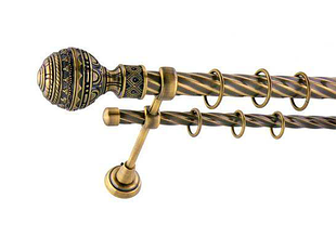 Карнизи для штор, фурнітура та комплектуючі