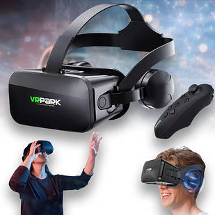 Окуляри віртуальної реальності VRPARK J20 VR BOX Чорні