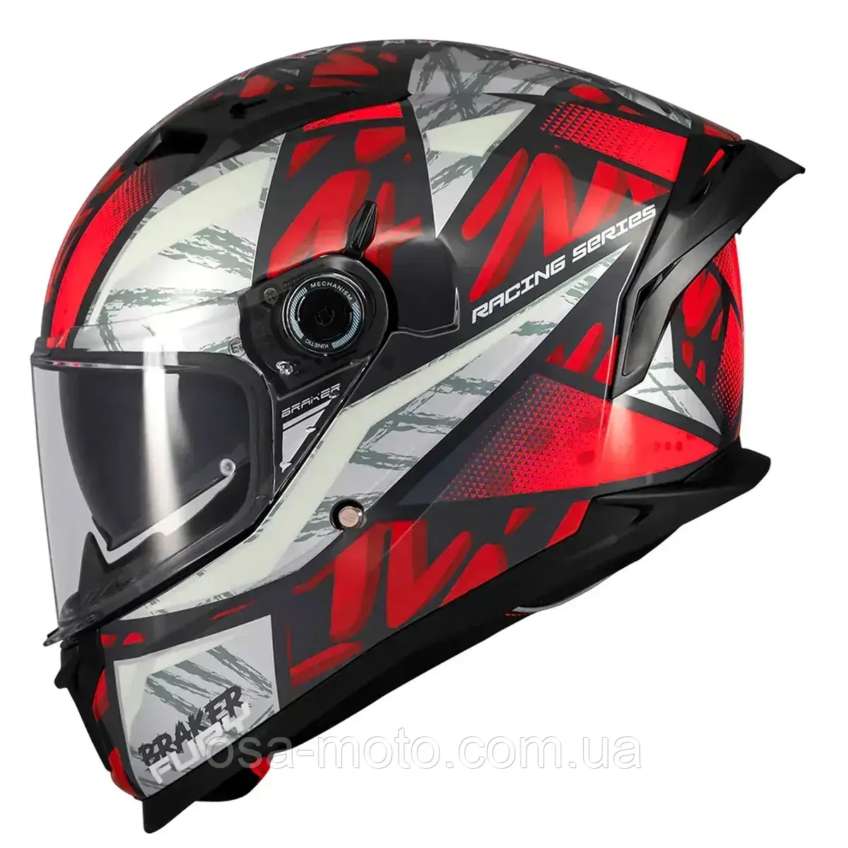 Мотошолом MT BRAKER SV FURY C5 Gloss
