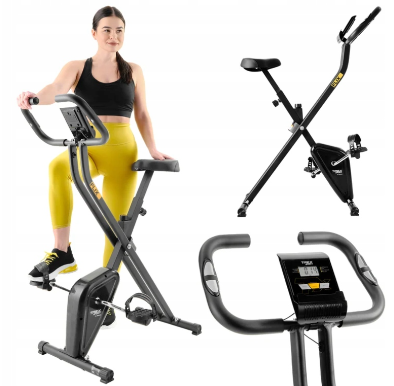 Велотренажер Trex Sport X-Bike FLIX 114х81х44 см Стаціонарний велотренажер Домашній велотренажер, фото 1
