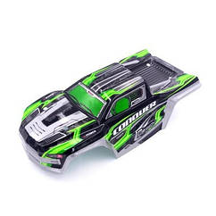 Корпус кузов для машини Conquer WL Toys монстер-трак RC 1/16 Зелений ( код: 16102-6220 )