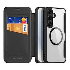 Чохол-книжка Dux Ducis Skin X Pro with MagSafe для Samsung Galaxy S25+ 5G (S936) Колір Black