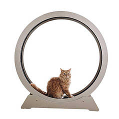 Бігове колесо для котів Not only pets сіре