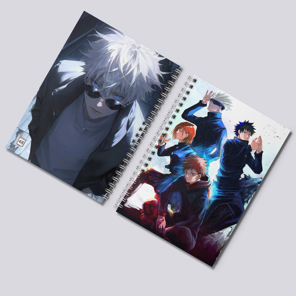 Скетчбук Аніме А5 150 гр.м² 48 арк Jujutsu Kaisen 002