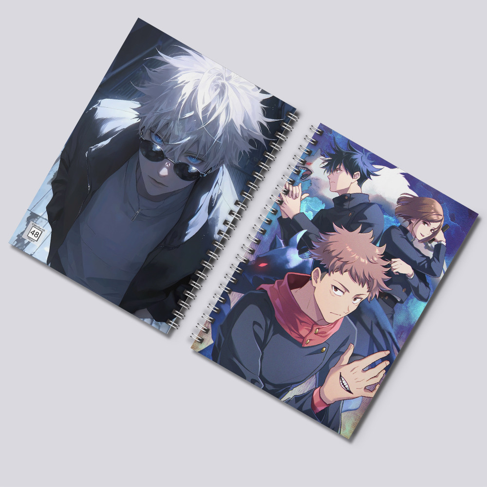 Скетчбук Аніме А5 150 гр.м² 48 арк Jujutsu Kaisen 003