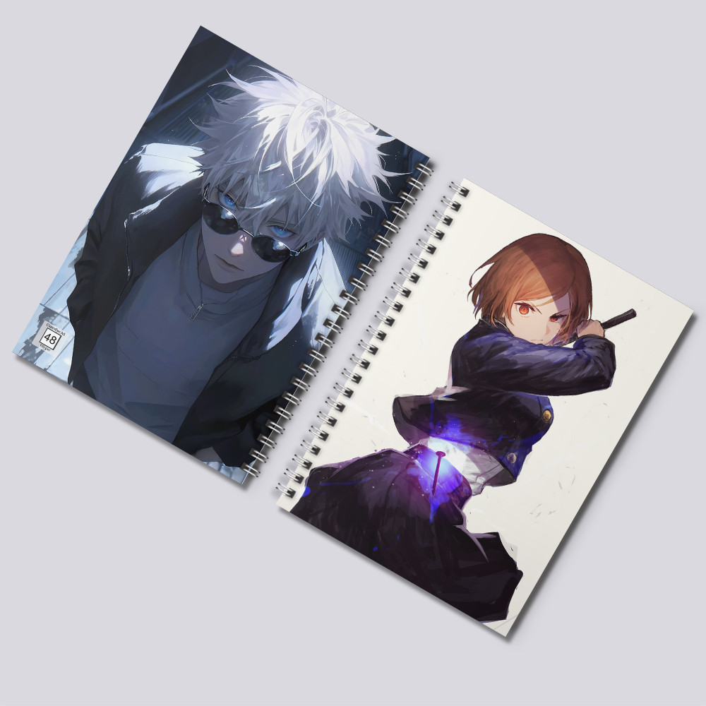Скетчбук Аніме А5 150 гр.м² 48 арк Jujutsu Kaisen 004