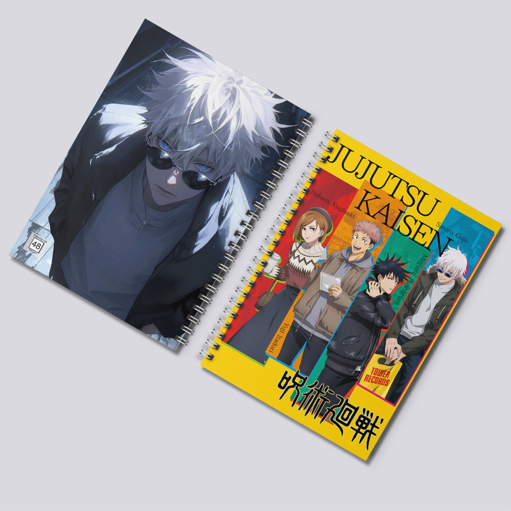 Скетчбук Аніме А5 150 гр.м² 48 арк Jujutsu Kaisen 006