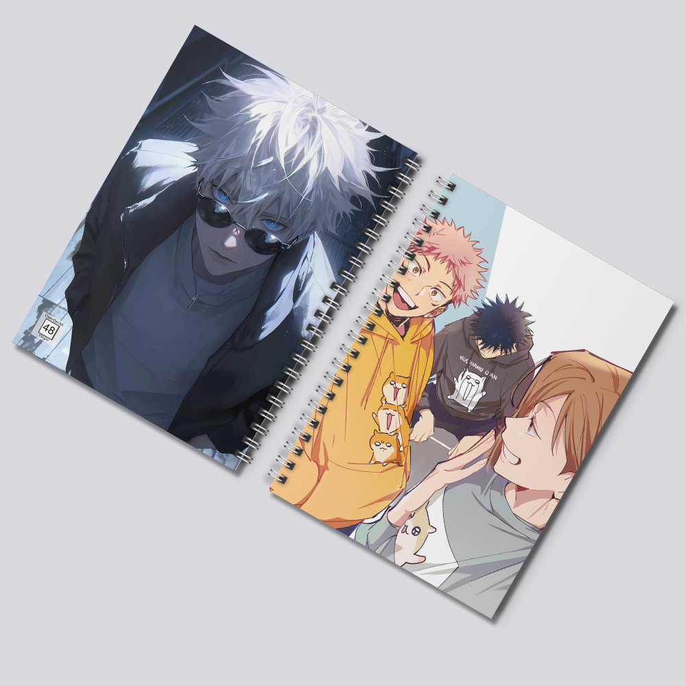 Скетчбук Аніме А5 150 гр.м² 48 арк Jujutsu Kaisen 009