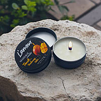 Масажна свічка Lamour олія для тіла аромат манго для інтимного розслаблюючого масажу 30 мл