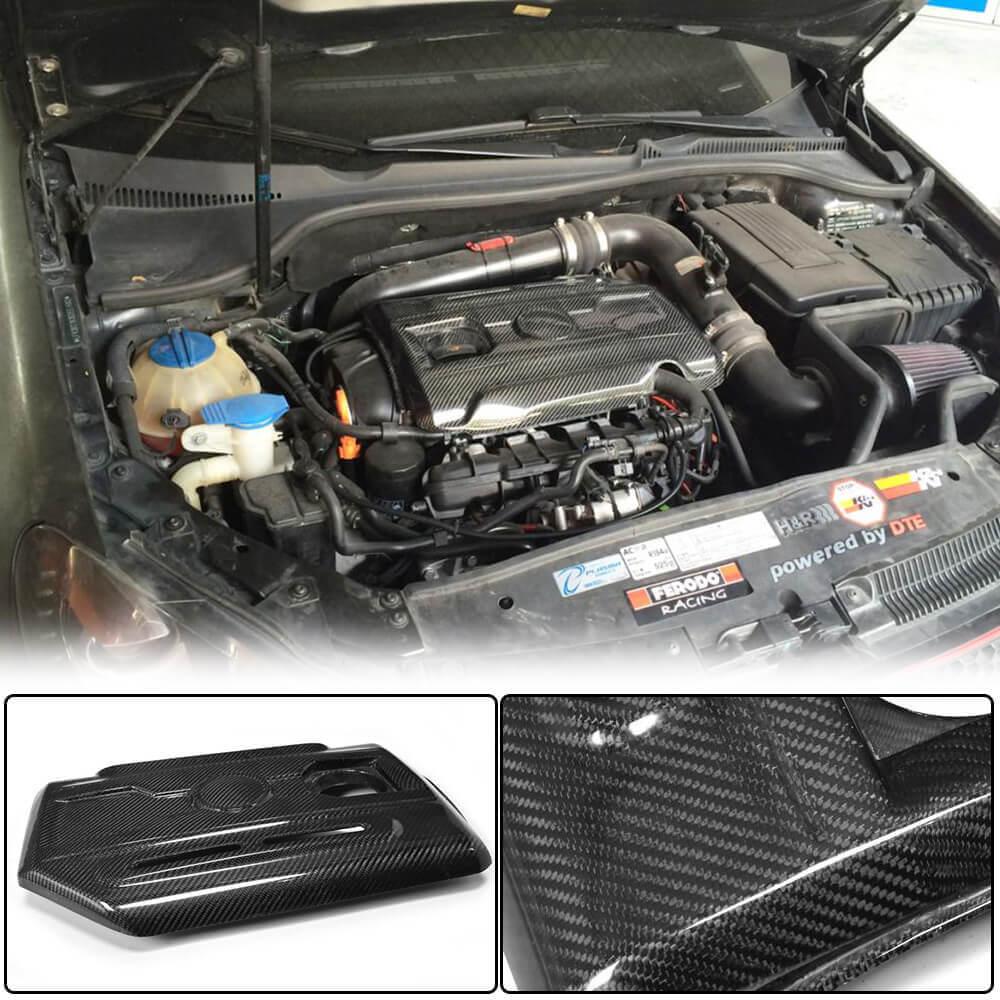 Кришка двигуна (для GTI HB 2010-2013, Карбон) для Volkswagen Golf 6