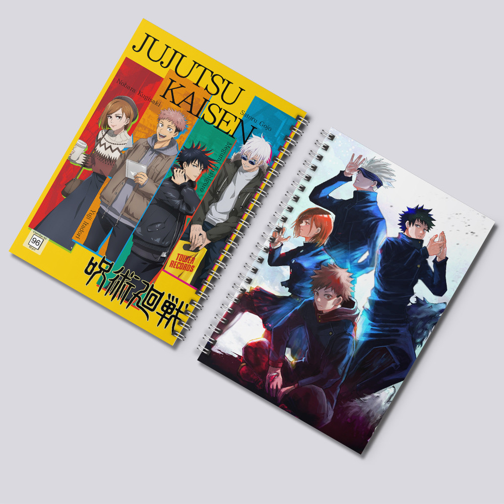 Скетчбук Аніме А5 60 гр.м² 96 л Jujutsu Kaisen 002
