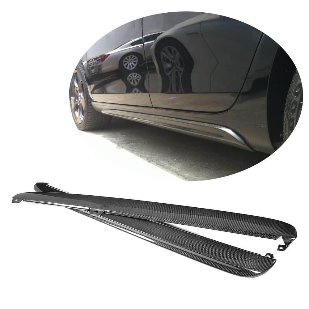 Бокові пороги (для GTI HB 2010-2013, Карбон) для Volkswagen Golf 6